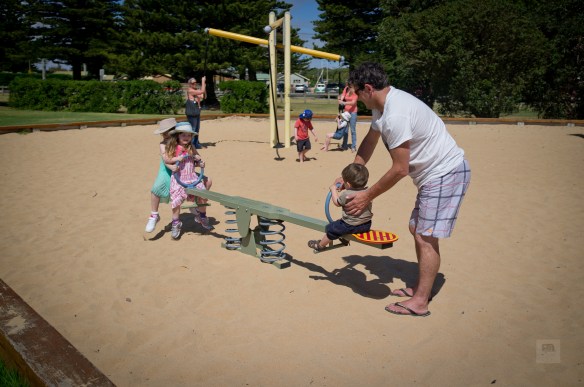 Thomas and Dad, Anthony - Grace and Matilda