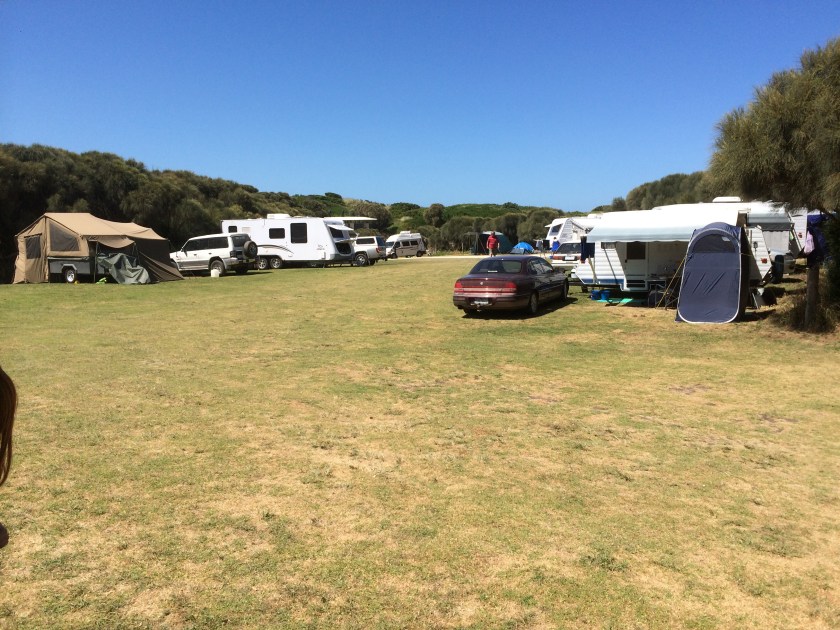 The view from our van.